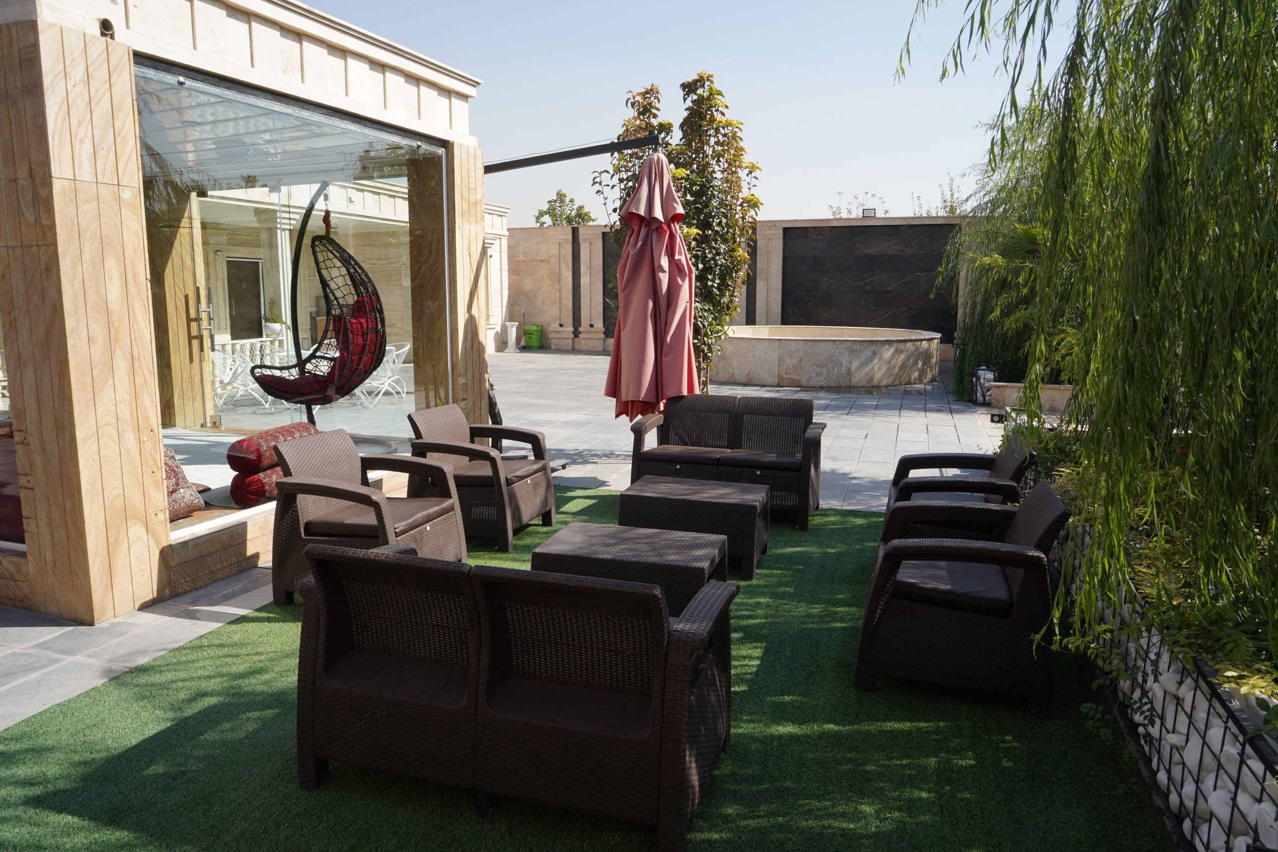 بازسازی ،محوطه سازی